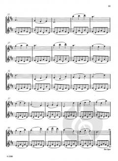 18 Tänze von Wolfgang Amadeus Mozart für 2 Querflöten (Violinen) im Alle Noten Shop kaufen