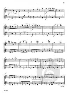 18 Tänze von Wolfgang Amadeus Mozart für 2 Querflöten (Violinen) im Alle Noten Shop kaufen