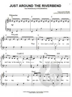 Just Around The Riverbend von Alan Menken 