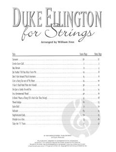 Duke Ellington for Strings 