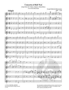 Concerto d-Moll Nr. 6 (Joseph Bodin de Boismortier) 