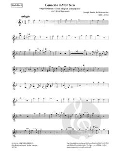 Concerto d-Moll Nr. 6 (Joseph Bodin de Boismortier) 