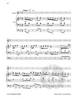 Concerto B-Dur von Antonio Vivaldi für Trompete und Orgel im Alle Noten Shop kaufen