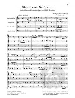 Divertimento Nr. 8 KV 213 (Wolfgang Amadeus Mozart) 