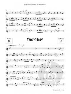 Uwe's Blues Collection von Uwe Heger für B-Instrumente (Notenausgabe mit CD) im Alle Noten Shop kaufen