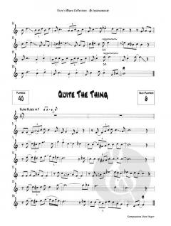 Uwe's Blues Collection von Uwe Heger für B-Instrumente (Notenausgabe mit CD) im Alle Noten Shop kaufen