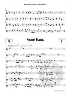 Uwe's Blues Collection von Uwe Heger für B-Instrumente (Notenausgabe mit CD) im Alle Noten Shop kaufen