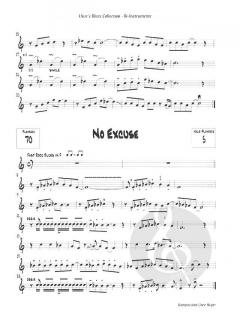 Uwe's Blues Collection von Uwe Heger für B-Instrumente (Notenausgabe mit CD) im Alle Noten Shop kaufen