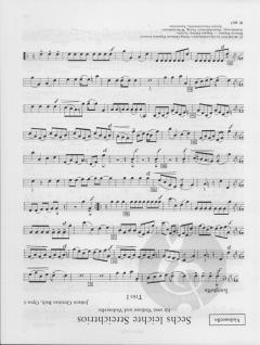 6 Trios aus op. 4 von Johann Christian Bach für 2 Violinen und Violoncello im Alle Noten Shop kaufen (Stimmensatz)