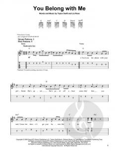 You Belong With Me von Taylor Swift 