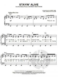 Stayin' Alive von Bee Gees 