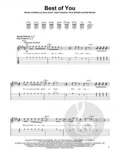 Best Of You von Dave Grohl 