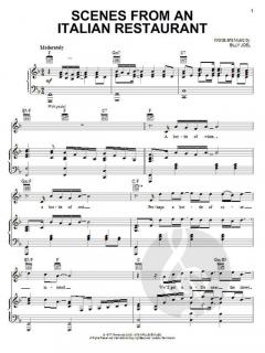 Scenes From An Italian Restaurant von Billy Joel 