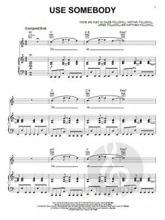 Use Somebody von Kings Of Leon 