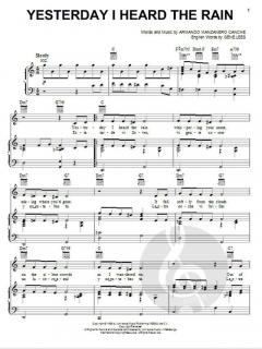 Yesterday I Heard The Rain von Shirley Bassey 