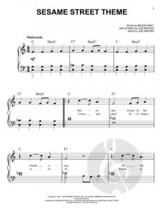 Sesame Street Theme von Joe Raposo 