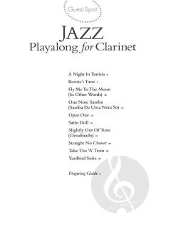Jazz Playalong Clarinet von Jack Long 