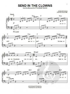 Send In The Clowns von Stephen Sondheim 