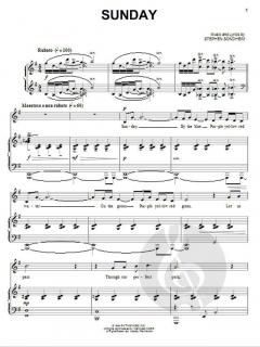 Sunday von Stephen Sondheim 