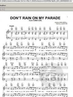 Don't Rain On My Parade von Barbra Streisand 