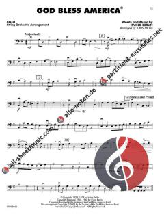 Patriotic Favorites for Strings von John Moss 
