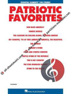 Patriotic Favorites for Strings von John Moss 