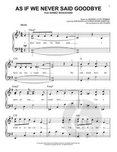 As If We Never Said Goodbye von Glee Cast 