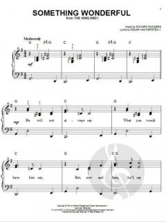 Something Wonderful von Rodgers & Hammerstein 