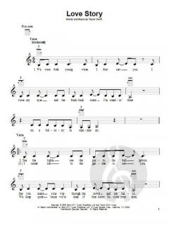 Love Story von T. Swift 