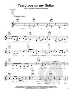Teardrops On My Guitar von Taylor Swift 
