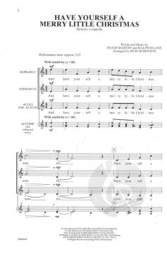 Have Yourself a Merry Little Christmas von Hugh Martin (Download) 