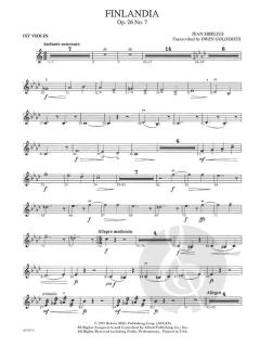Finlandia von Jean Sibelius 