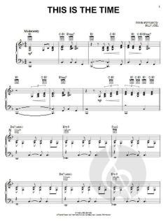 This Is The Time von Billy Joel 