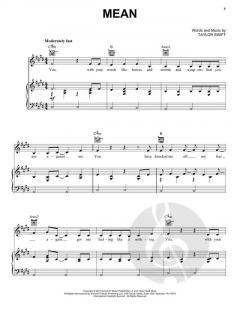 Mean von Taylor Swift 