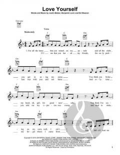 Love Yourself von Justin Bieber 