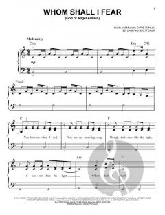 Whom Shall I Fear von Chris Tomlin 