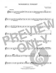 Wonderful Tonight von E. Clapton 