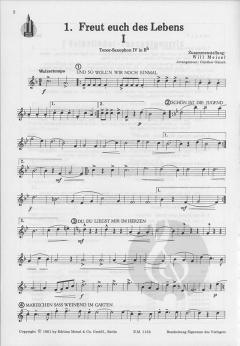 7 Volkslieder Tanzpotpourris 