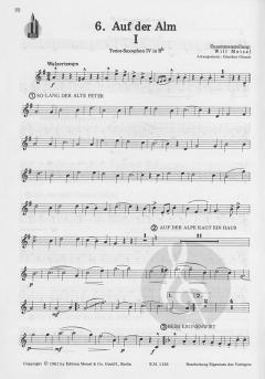 7 Volkslieder Tanzpotpourris 