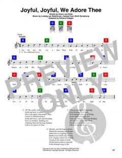 Joyful, Joyful, We Adore Thee von Edward Hodges 