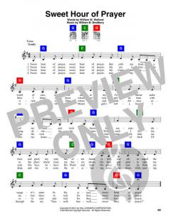 Sweet Hour Of Prayer von William B. Bradbury 