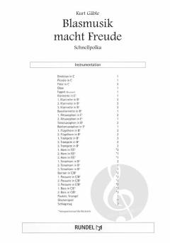 Blasmusik macht Freude (Kurt Gäble) 