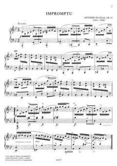 Sechs Klavierstücke op. 52 von Antonín Dvorák im Alle Noten Shop kaufen