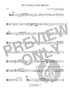 We've Only Just Begun von J. Paul Williams (DOWNLOAD) 