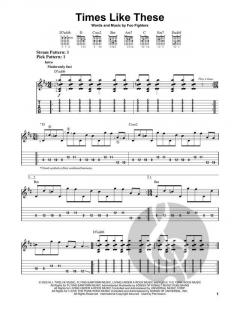 Times Like These von Foo Fighters 