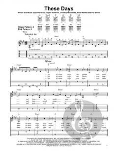 These Days von Dave Grohl 