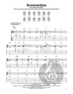 Summertime von G. Gershwin 