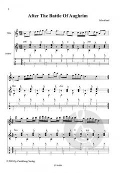 Folksongs für Flöte und Gitarre im Alle Noten Shop kaufen