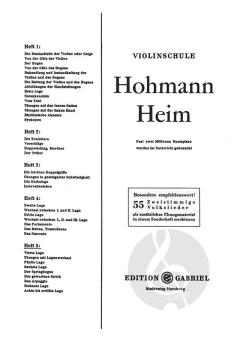Violinschule Band 5 von Heinrich Hohmann im Alle Noten Shop kaufen