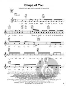 Shape Of You von Sheeran 